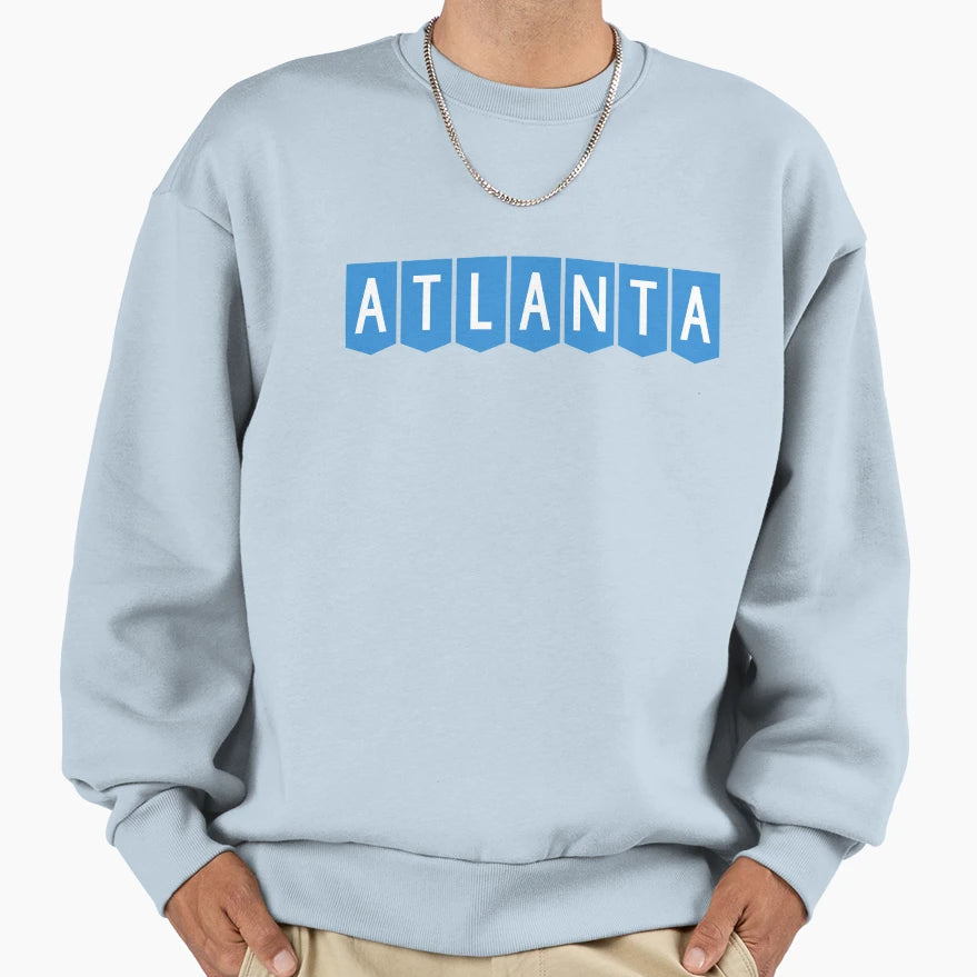 Atlanta Sweatshirt - Trendy Graphic for Adults - T-Shirt, Sweatshirt, Hoodie