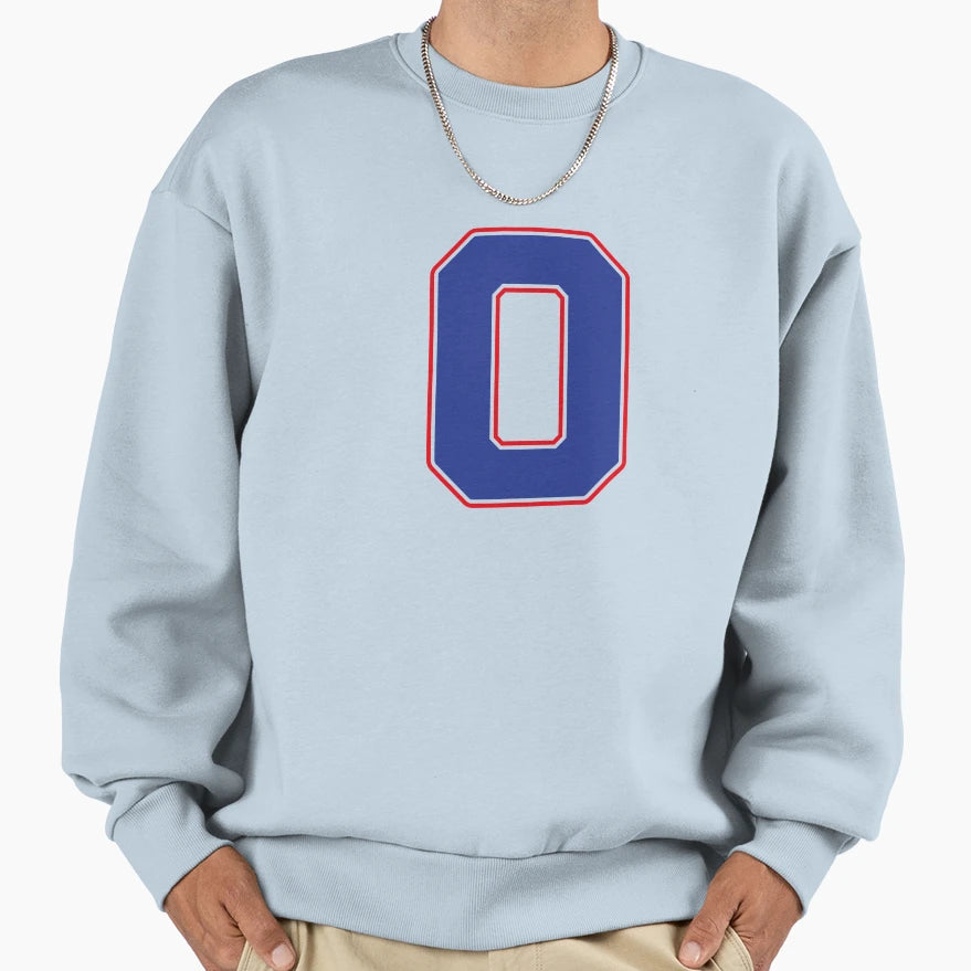 Jersey Number 0 Player Number Zero T-Shirt - Custom Art Print for Adults - T-Shirt, Sweatshirt, Hoodie