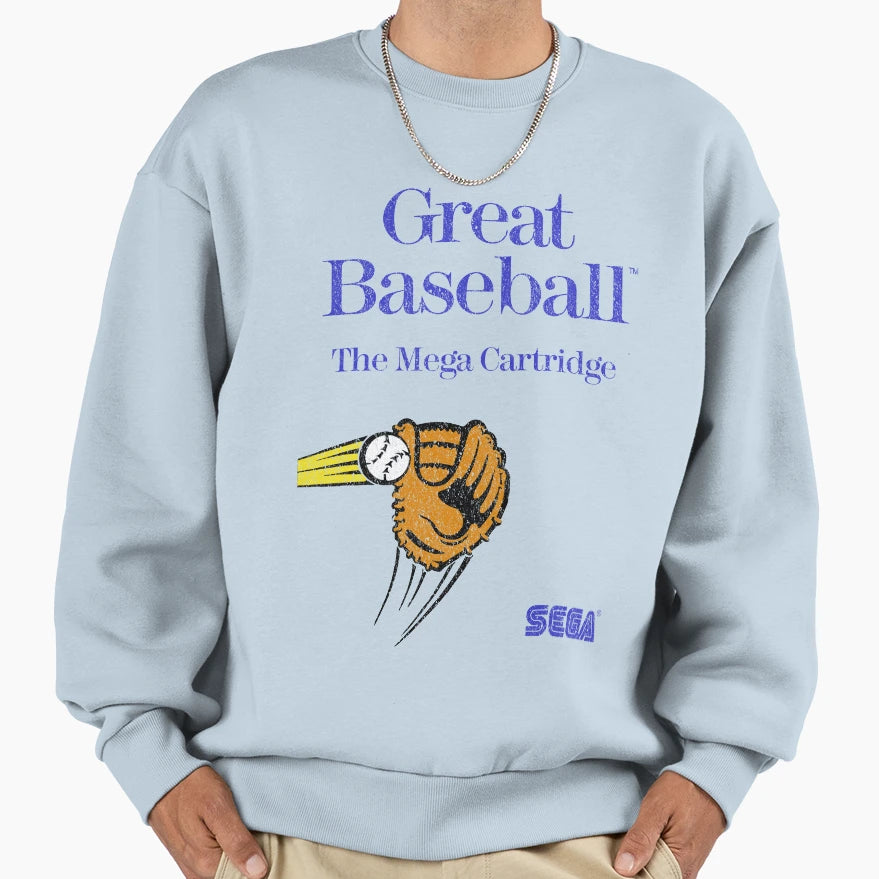 Great Baseball Colour Sega Sweatshirt - Novelty Apparel Unisex - T-Shirt, Sweatshirt, Hoodie
