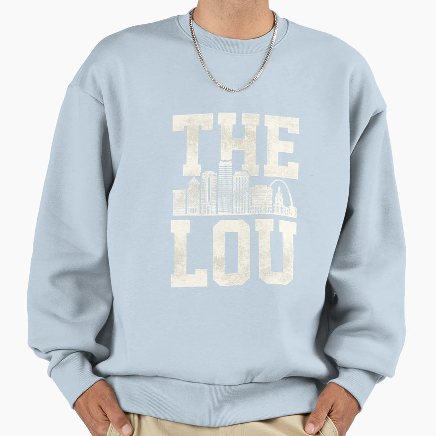 Lou Saint Louis Resident Pride Baseball Hoodie - Unique Graphic for Adults - T-Shirt, Sweatshirt, Hoodie