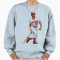 Ken Griffey 24 Ready To Strike Sweatshirt - Fun Novelty Design Unisex - T-Shirt, Sweatshirt, Hoodie
