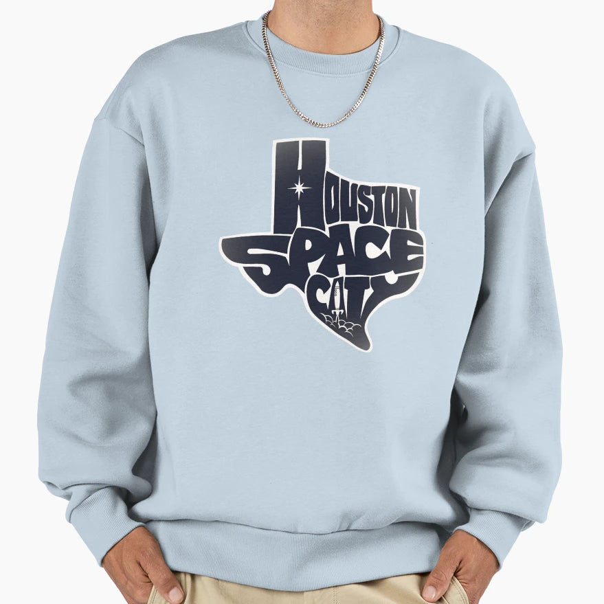 Houston Space City T-Shirt - Novelty Apparel Unisex - T-Shirt, Sweatshirt, Hoodie