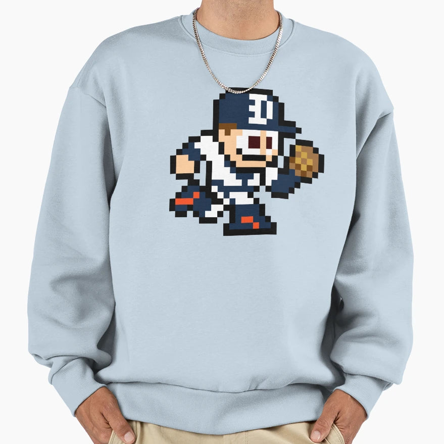 Detroit 8 Bit Player Sweatshirt - Custom Art Print Unisex - T-Shirt, Sweatshirt, Hoodie