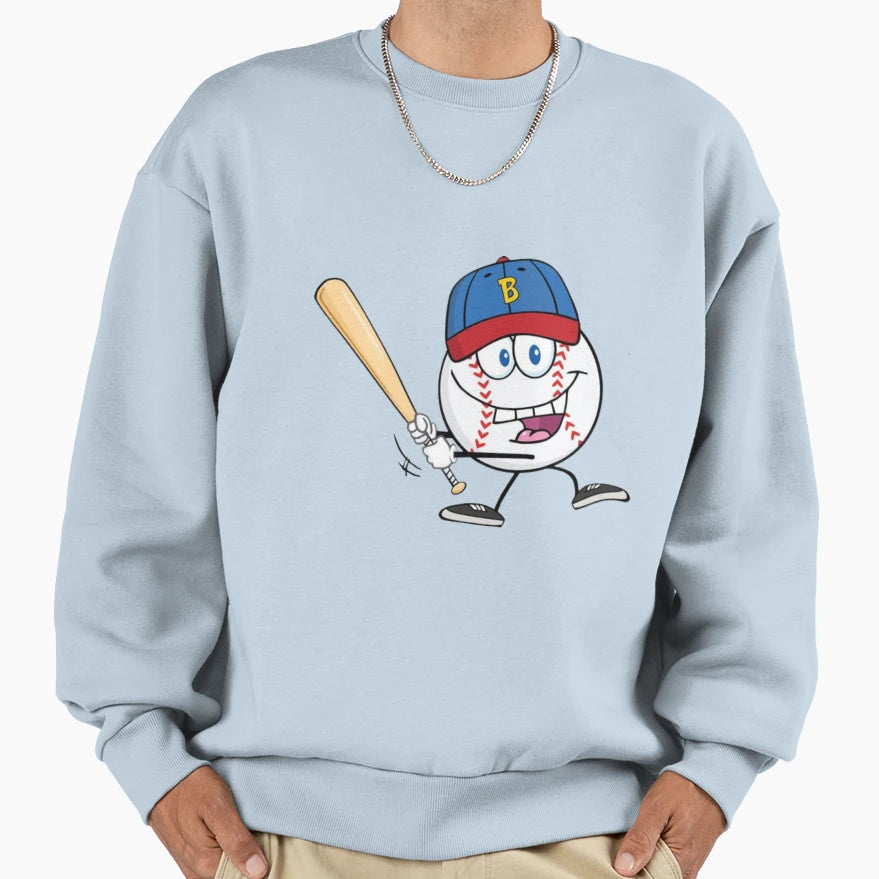Baseball Mom Baseball Life Sweatshirt - Minimalist Print Men Women - T-Shirt, Sweatshirt, Hoodie