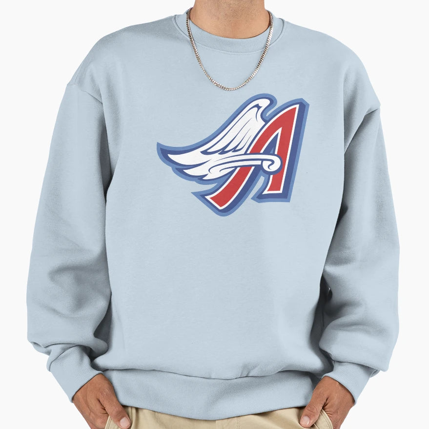 Winged Sweatshirt - Minimalist Print for Adults - T-Shirt, Sweatshirt, Hoodie