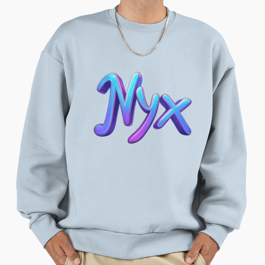 Nyx Big Sweatshirt - Novelty Apparel Men Women - T-Shirt, Sweatshirt, Hoodie