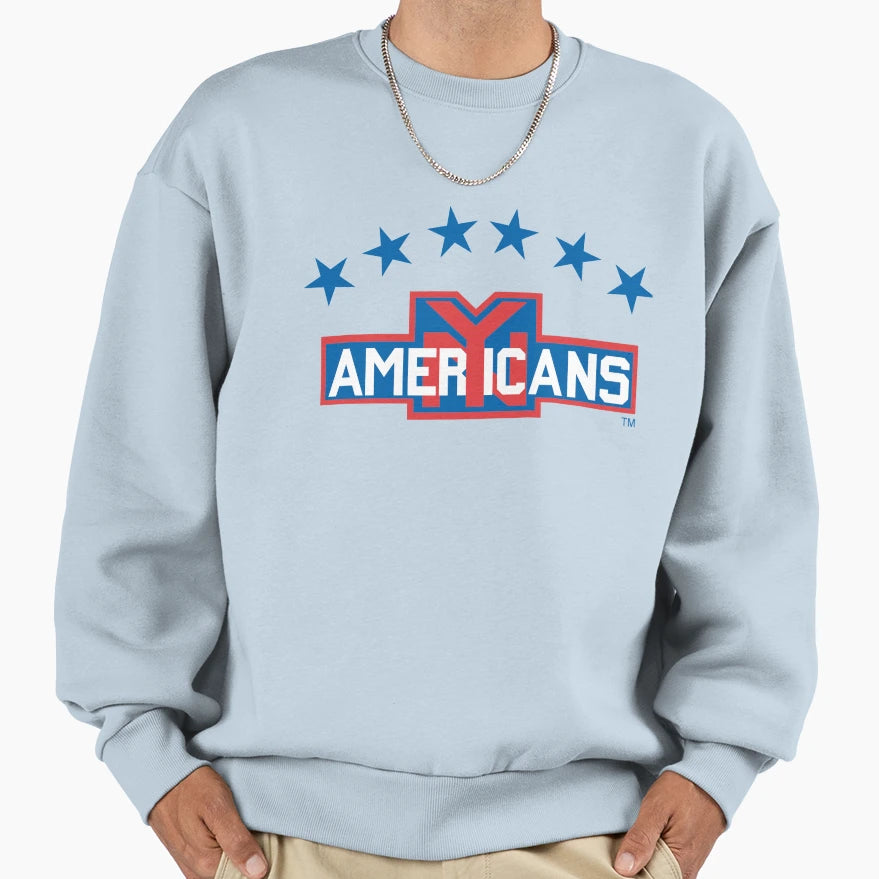 New York Americans Sweatshirt - Unique Graphic for Adults - T-Shirt, Sweatshirt, Hoodie