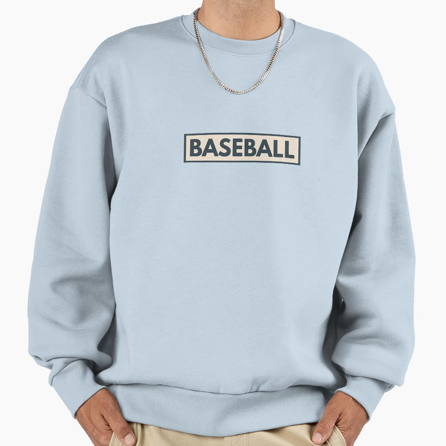 Baseball Sweatshirt - Trendy Graphic for Adults - T-Shirt, Sweatshirt, Hoodie