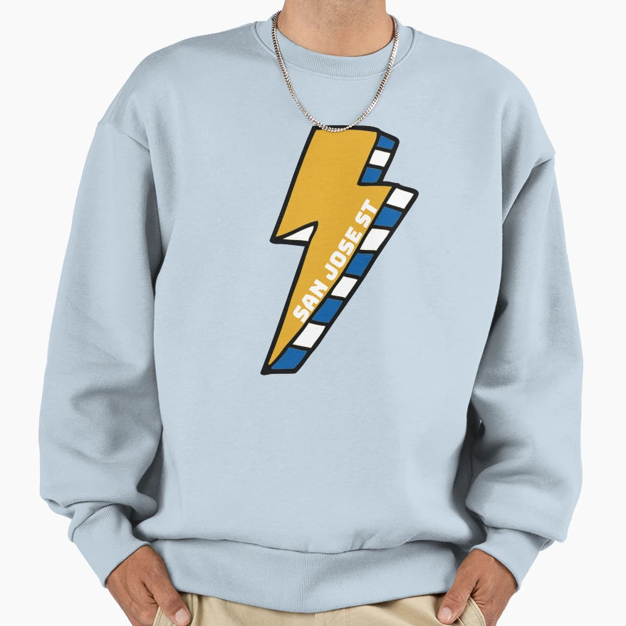 San Jose State University Sweatshirt - Minimalist Print for Adults - T-Shirt, Sweatshirt, Hoodie