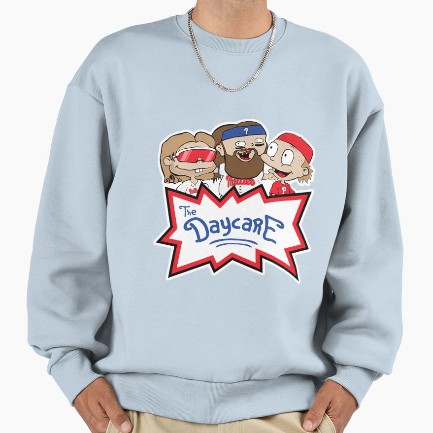 Phillies Daycare Sweatshirt - Custom Art Print Men Women - T-Shirt, Sweatshirt, Hoodie