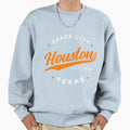 Space City Orange Sweatshirt - Novelty Apparel Unisex - T-Shirt, Sweatshirt, Hoodie