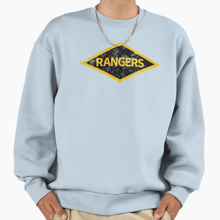 Army Rangers Diamond Sweatshirt - Streetwear Style Unisex - T-Shirt, Sweatshirt, Hoodie