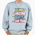 Los Angeles Football Fan Funny Sweatshirt - Custom Art Print for Adults - T-Shirt, Sweatshirt, Hoodie