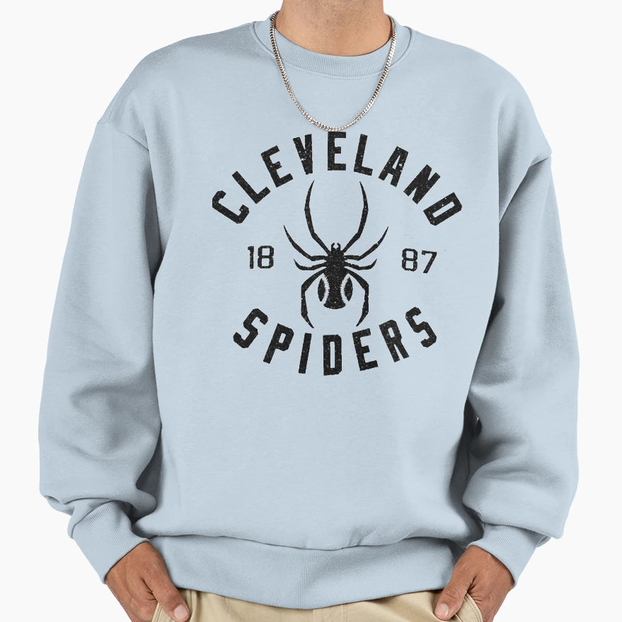 Baseball Cleveland Spiders 1887 Sweatshirt - Casual Everyday Wear Unisex - T-Shirt, Sweatshirt, Hoodie