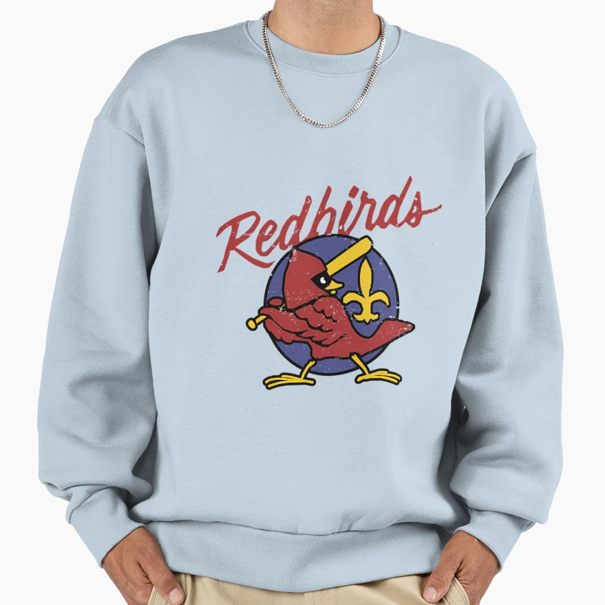 Louisville Redbirds Defunct Baseball Sweatshirt - Unique Graphic Men Women - T-Shirt, Sweatshirt, Hoodie