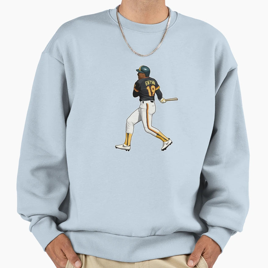 Tony Gwynn 19 Hits Homerun Sweatshirt - Aesthetic Graphic Unisex - T-Shirt, Sweatshirt, Hoodie