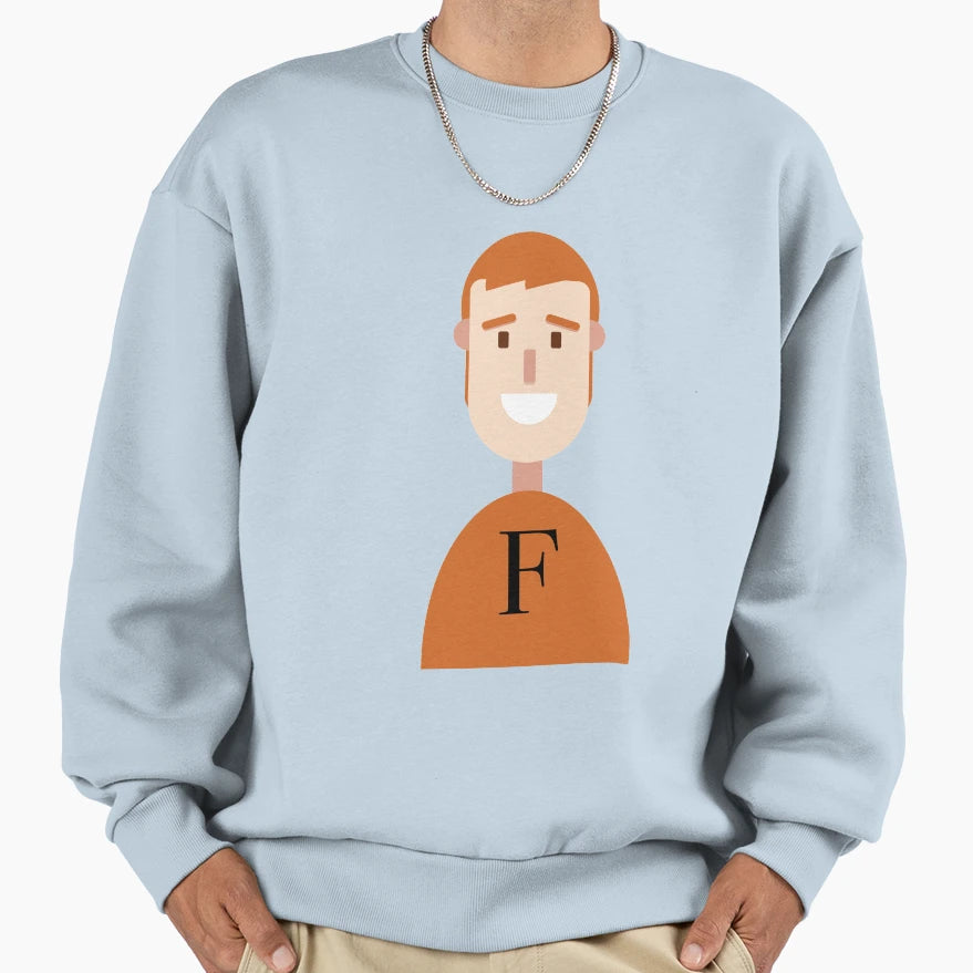 Fred Sweatshirt - Trendy Graphic Unisex - T-Shirt, Sweatshirt, Hoodie