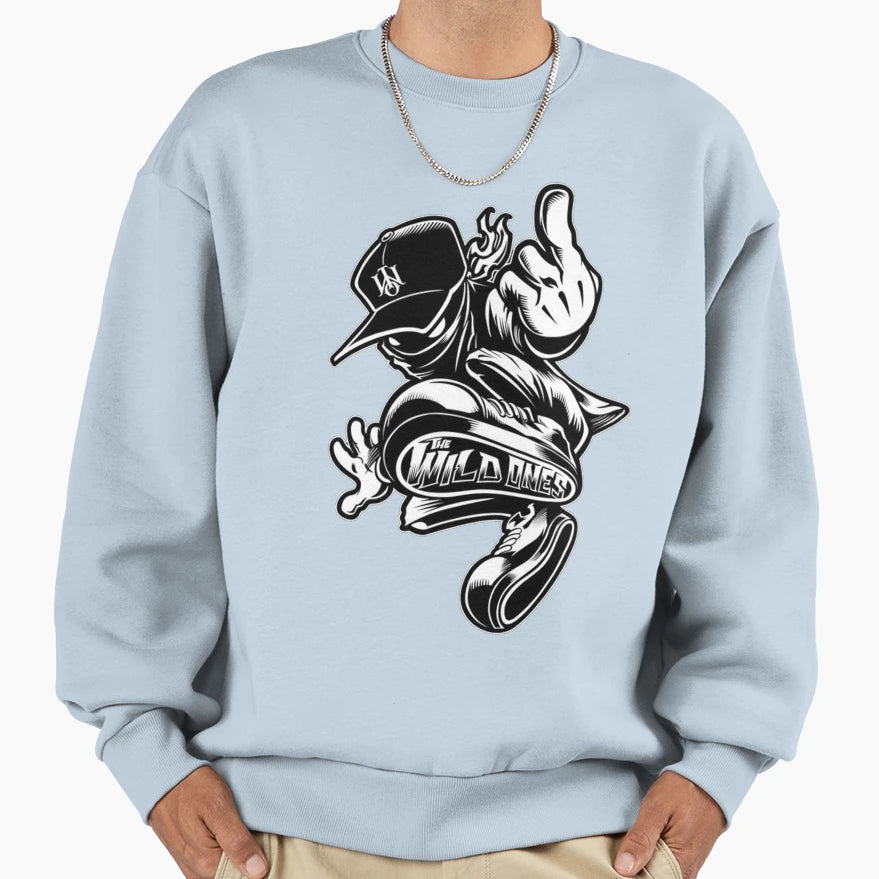 Wikd Ones Sweatshirt - Trendy Graphic Men Women - T-Shirt, Sweatshirt, Hoodie
