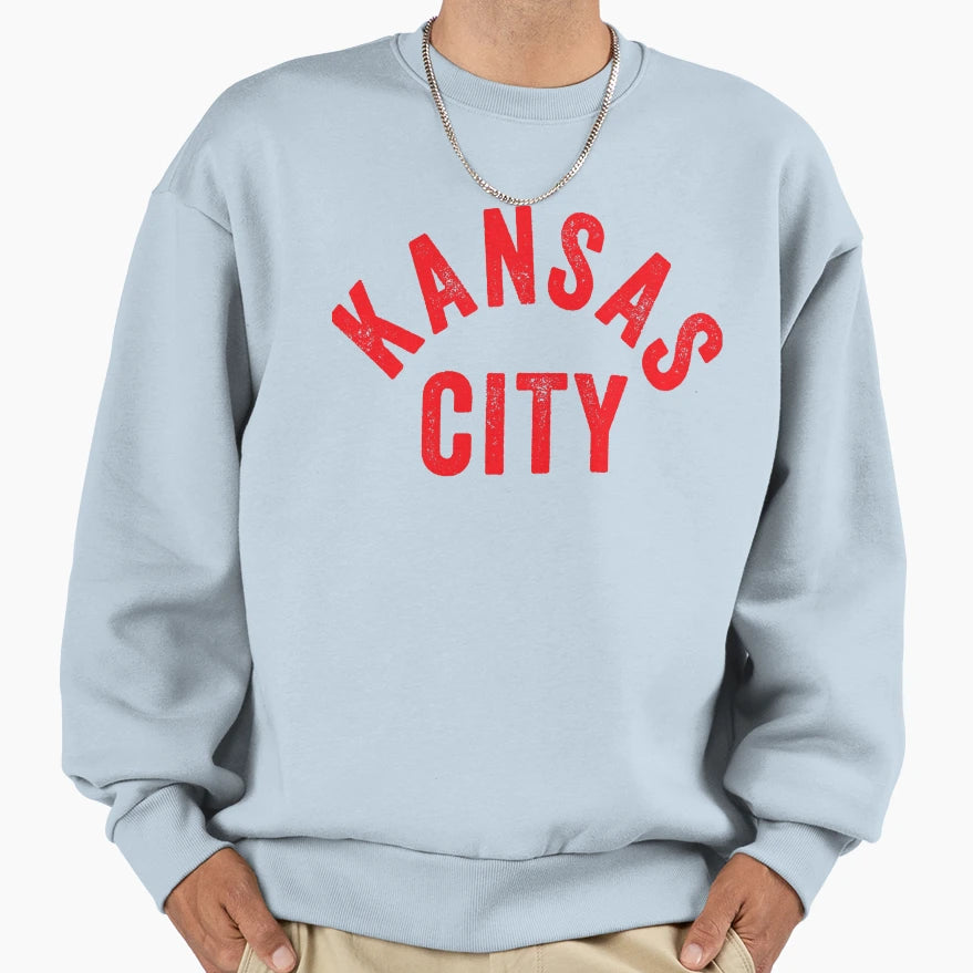 Kc Kansas City Red Original Kc Pro Sweatshirt - Novelty Apparel for Adults - T-Shirt, Sweatshirt, Hoodie