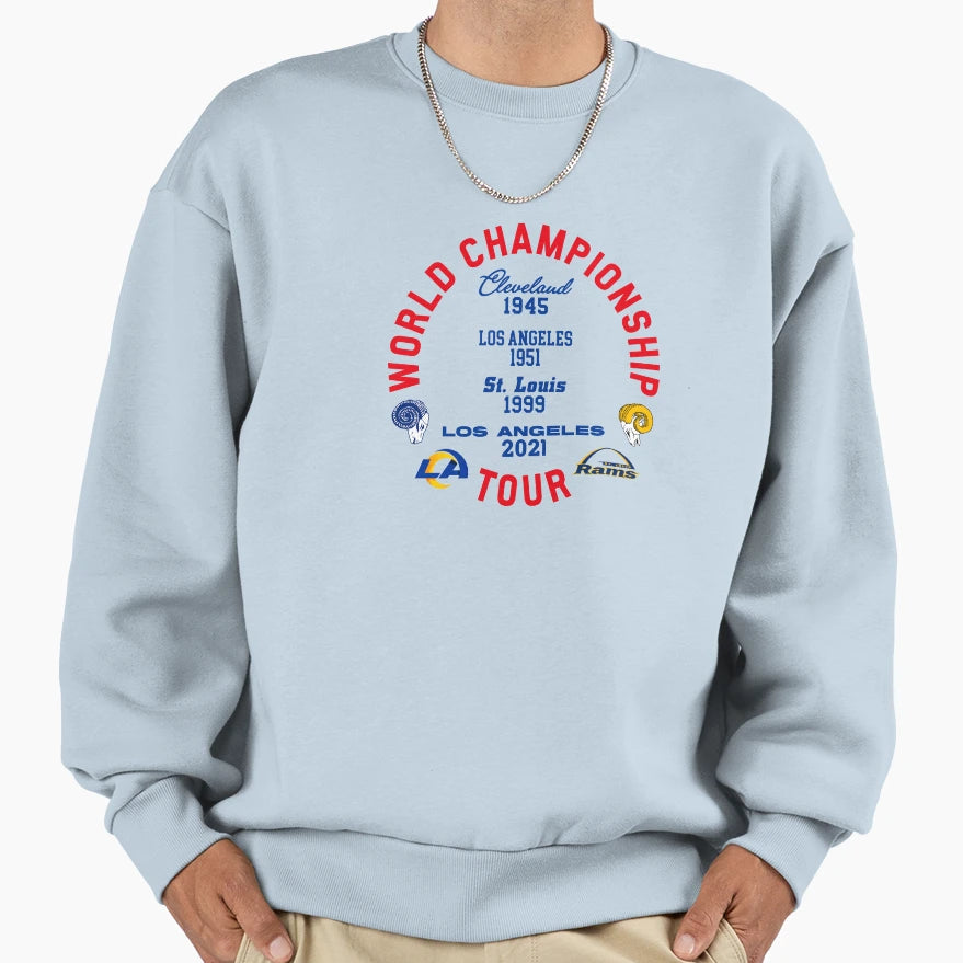 World Championship Tour Red Sweatshirt - Minimalist Print for Adults - T-Shirt, Sweatshirt, Hoodie