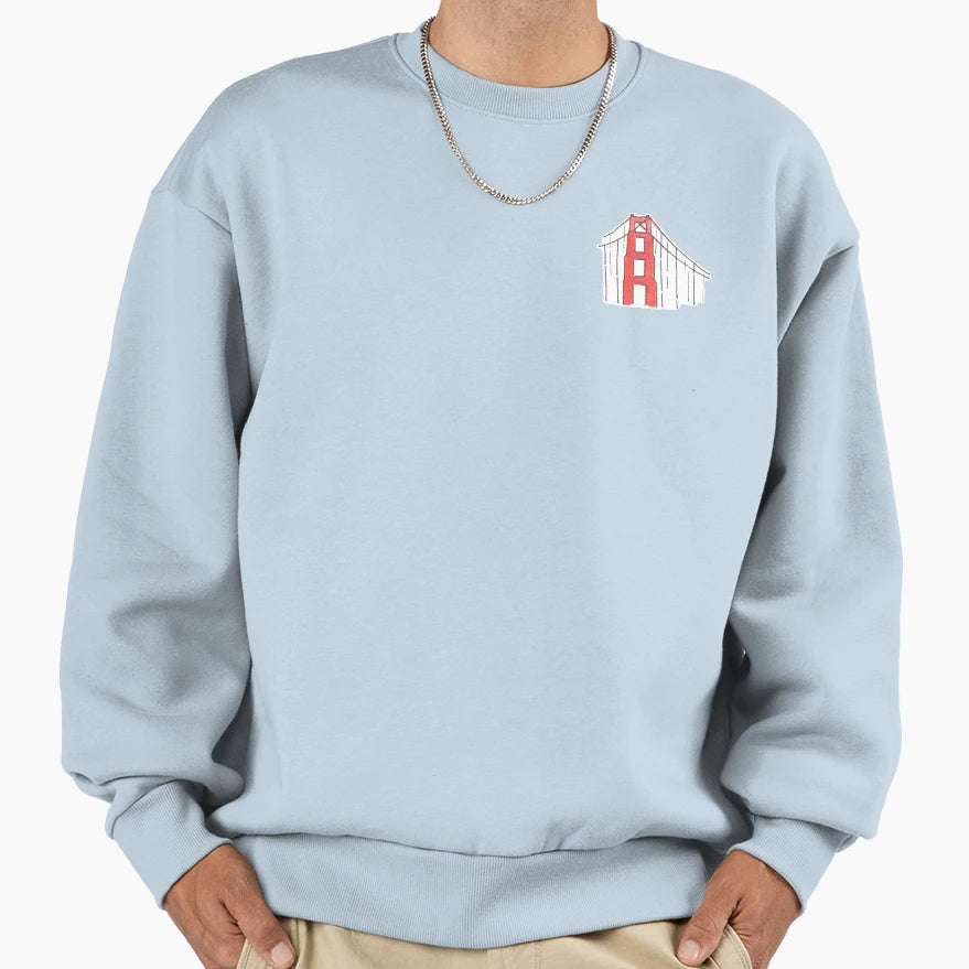 Golden Gate Bridge Sweatshirt - Novelty Apparel Men Women - T-Shirt, Sweatshirt, Hoodie
