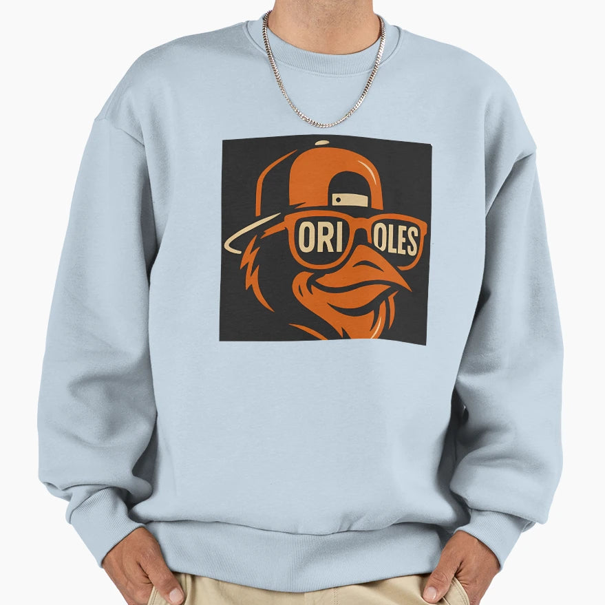 Baltimore Baseball Sweatshirt - Novelty Apparel Unisex - T-Shirt, Sweatshirt, Hoodie