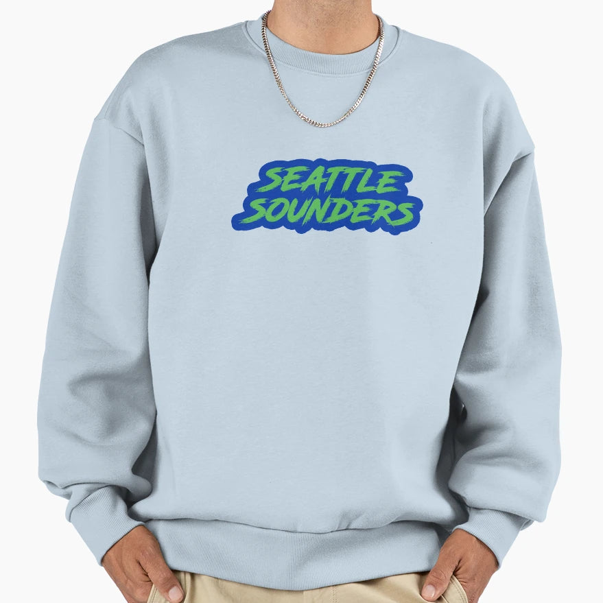 Sounders Sweatshirt - Casual Everyday Wear Men Women - T-Shirt, Sweatshirt, Hoodie