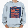 Brooklyn Sweatshirt - Graphic Print Men Women - T-Shirt, Sweatshirt, Hoodie