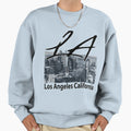 Los Angeles La Usa Sweatshirt - Unique Graphic for Adults - T-Shirt, Sweatshirt, Hoodie