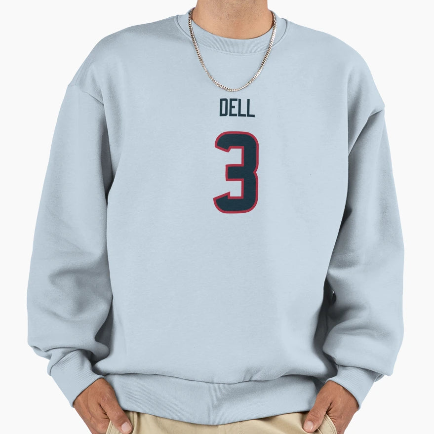 Dell Houston Sweatshirt - Trendy Graphic Men Women - T-Shirt, Sweatshirt, Hoodie