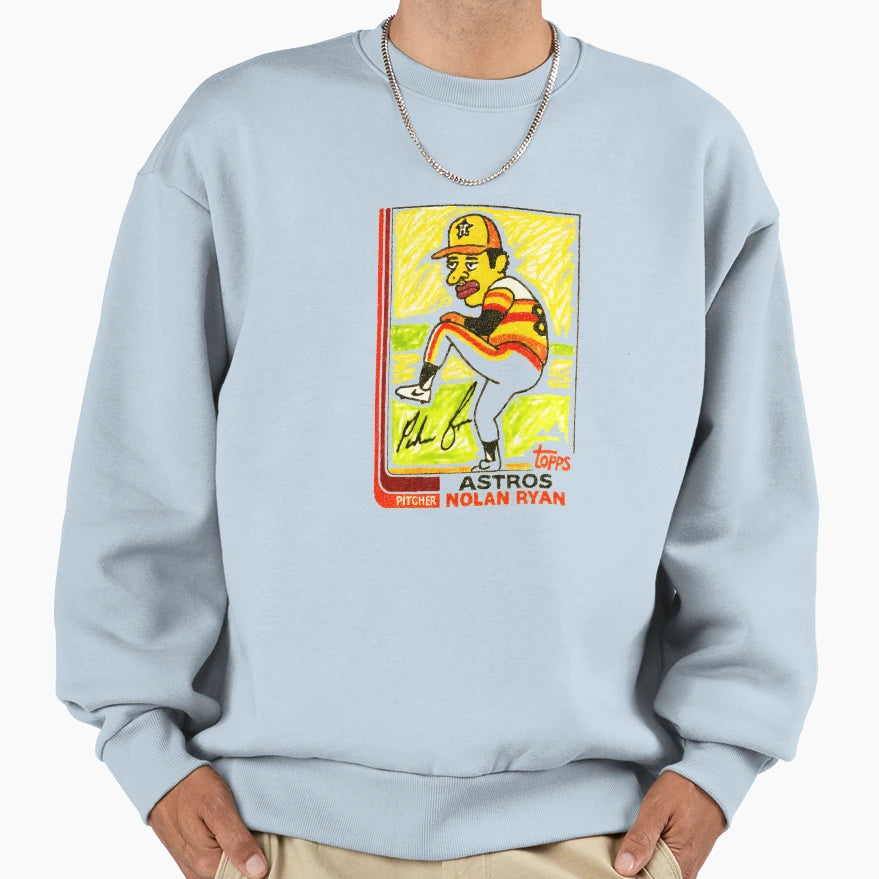 1982 Nolan Ryan Sweatshirt - Casual Everyday Wear for Adults - T-Shirt, Sweatshirt, Hoodie