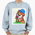 Tiger Sweatshirt - Minimalist Print Unisex - T-Shirt, Sweatshirt, Hoodie