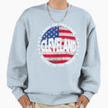 Cleveland Stars And Stripes Sweatshirt - Novelty Apparel for Adults - T-Shirt, Sweatshirt, Hoodie