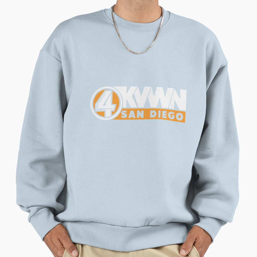 Channel 4 San Diego Sweatshirt - Aesthetic Graphic Unisex - T-Shirt, Sweatshirt, Hoodie