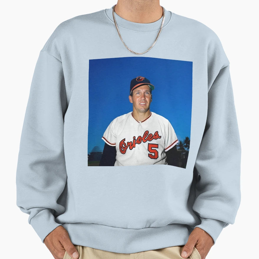 Brooks Robinson High Sweatshirt - Casual Everyday Wear Men Women - T-Shirt, Sweatshirt, Hoodie