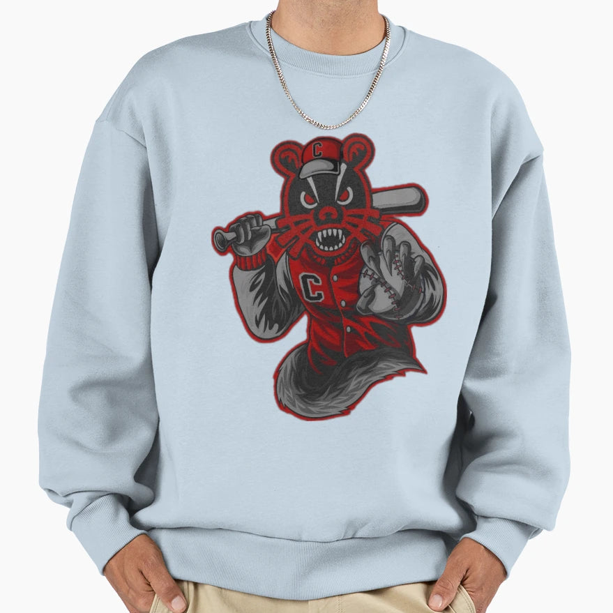 Uc Cat Baseball Logo Sweatshirt - Minimalist Print Men Women - T-Shirt, Sweatshirt, Hoodie