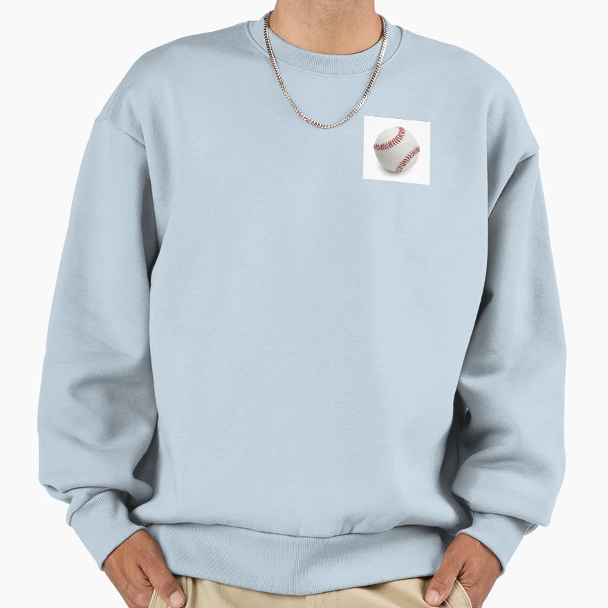Baseball Sweatshirt - Aesthetic Graphic for Adults - T-Shirt, Sweatshirt, Hoodie