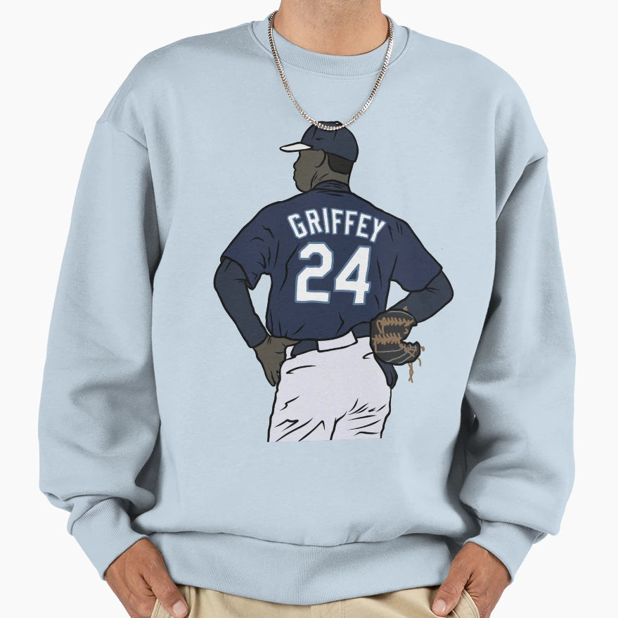 Ken Griffey Jr Back To Sweatshirt - Graphic Print for Adults - T-Shirt, Sweatshirt, Hoodie
