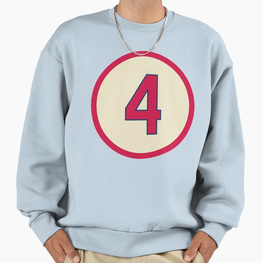 Yadier Molina 4 Jersey Number Sweatshirt - Graphic Print for Adults - T-Shirt, Sweatshirt, Hoodie
