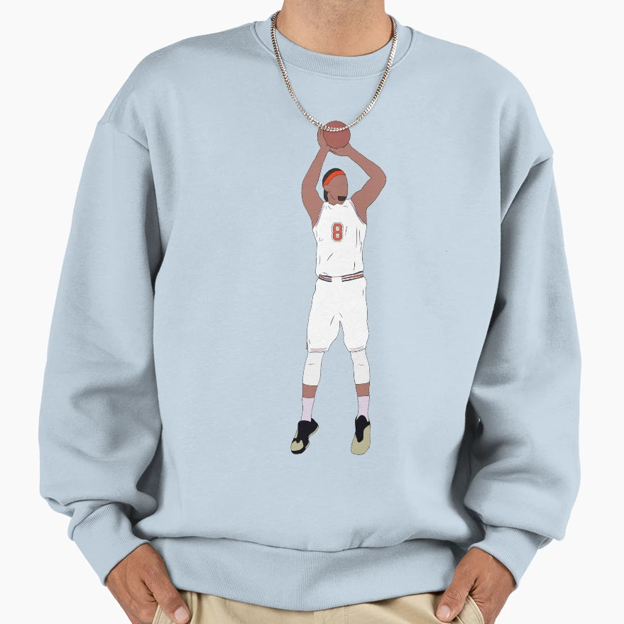 Michael Beasley Jumpshot Sweatshirt - Streetwear Style Unisex - T-Shirt, Sweatshirt, Hoodie