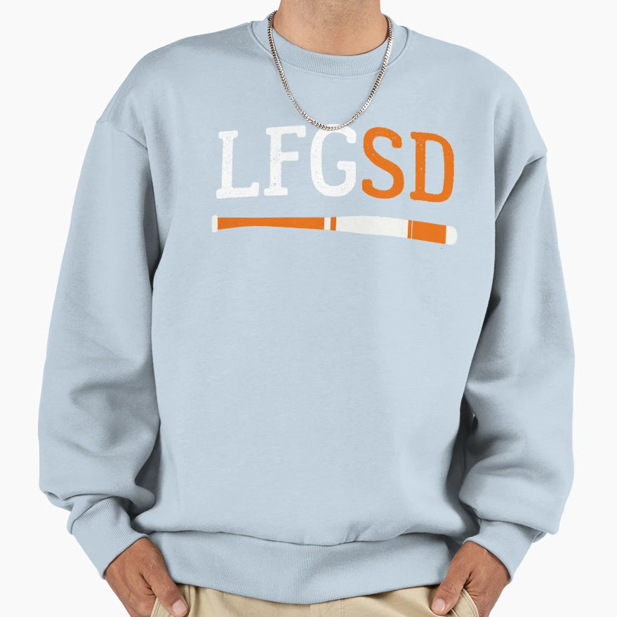 Lfgsd Baseball Team Sweatshirt - Streetwear Style Men Women - T-Shirt, Sweatshirt, Hoodie