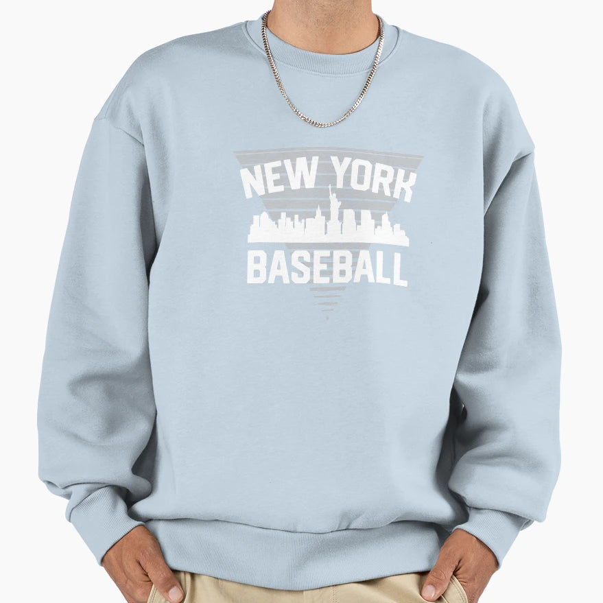New York Baseball Team Pride City Sweatshirt - Minimalist Print Men Women - T-Shirt, Sweatshirt, Hoodie