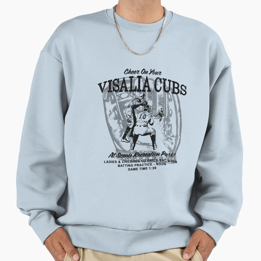 Cheer Your Visalia Cubs Sweatshirt - Unique Graphic for Adults - T-Shirt, Sweatshirt, Hoodie
