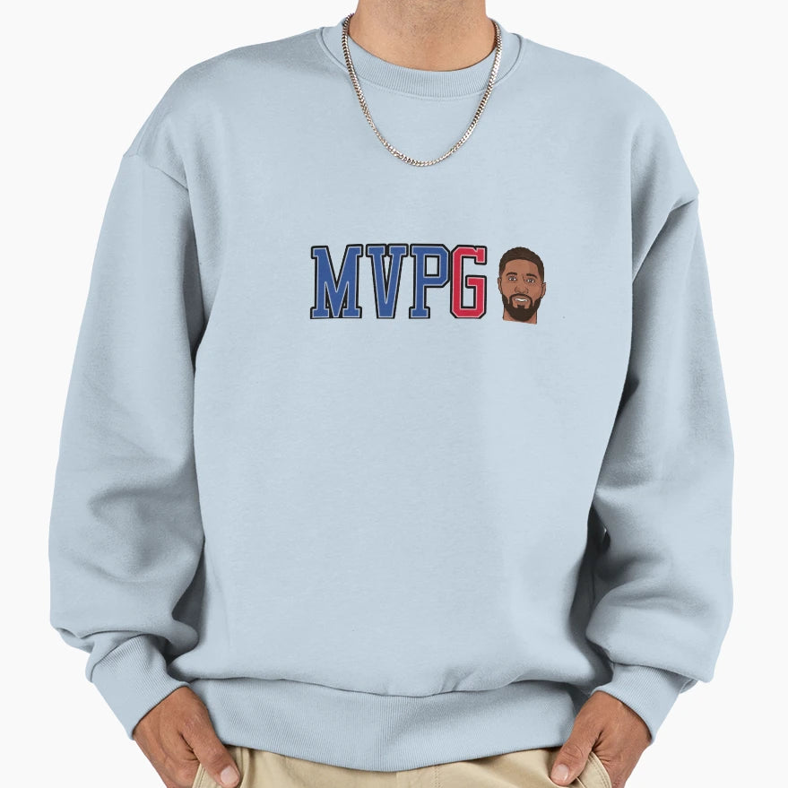Mvpg Paul George Mvp Sweatshirt - Fun Novelty Design for Adults - T-Shirt, Sweatshirt, Hoodie