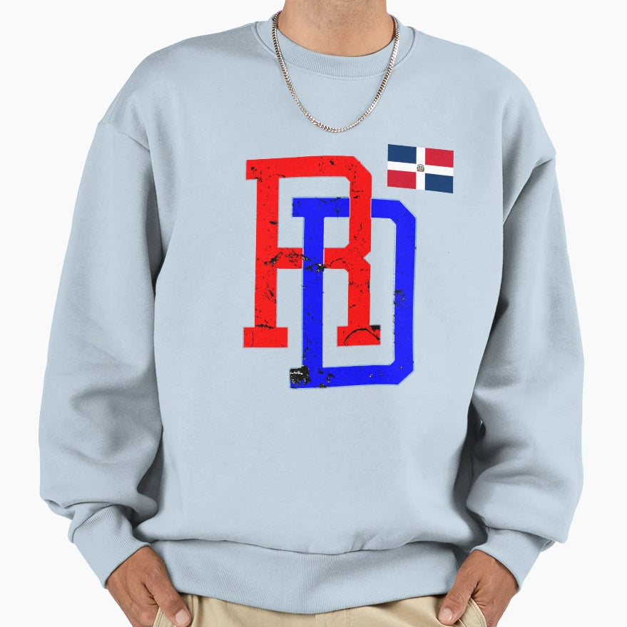 Dominican Republic Rd Flag Pride T-Shirt - Aesthetic Graphic for Adults - T-Shirt, Sweatshirt, Hoodie