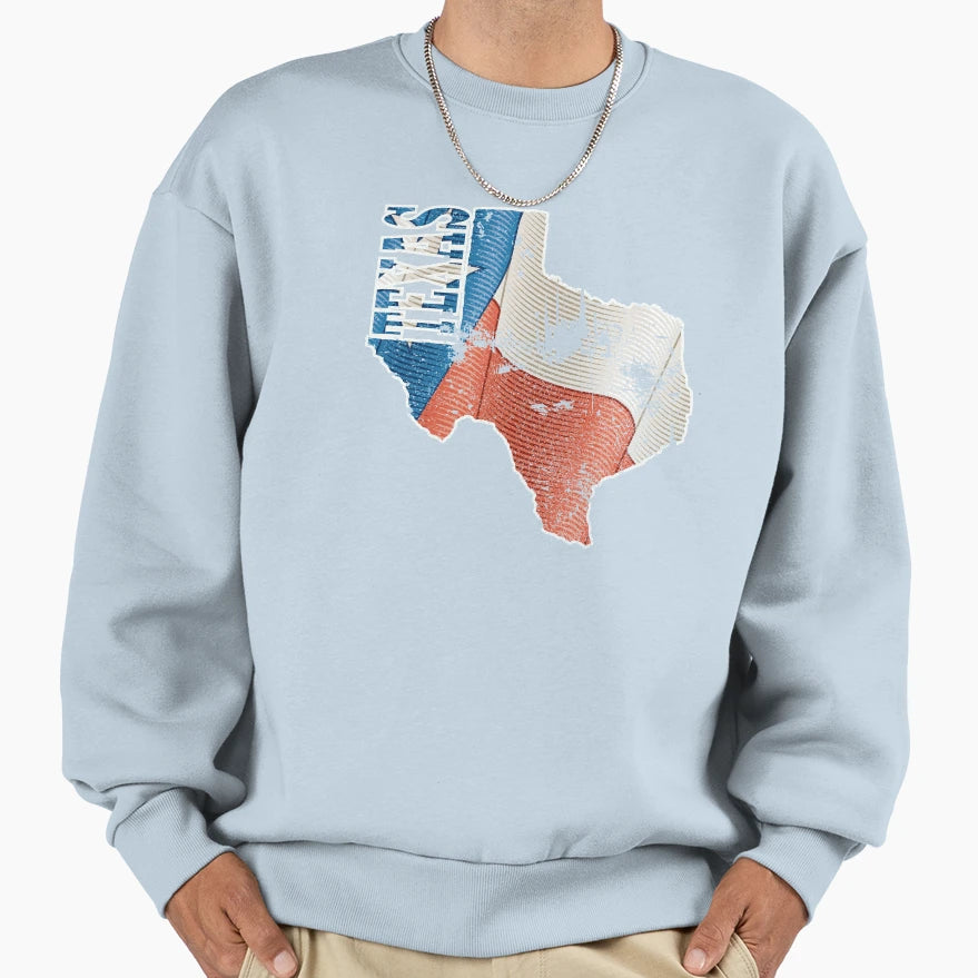 Sate Texas Sweatshirt - Streetwear Style for Adults - T-Shirt, Sweatshirt, Hoodie
