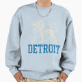 Football Detroit Lions Sweatshirt - Minimalist Print Men Women - T-Shirt, Sweatshirt, Hoodie