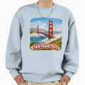 San Francisco California Usa Sweatshirt - Novelty Apparel Unisex - T-Shirt, Sweatshirt, Hoodie