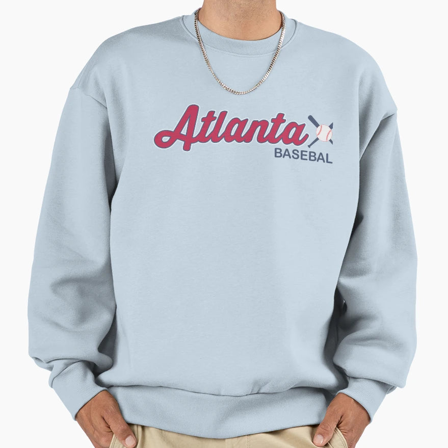 Atlanta Baseball Gift Sweatshirt - Novelty Apparel Men Women - T-Shirt, Sweatshirt, Hoodie
