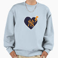 Ny Heart Sweatshirt - Trendy Graphic for Adults - T-Shirt, Sweatshirt, Hoodie